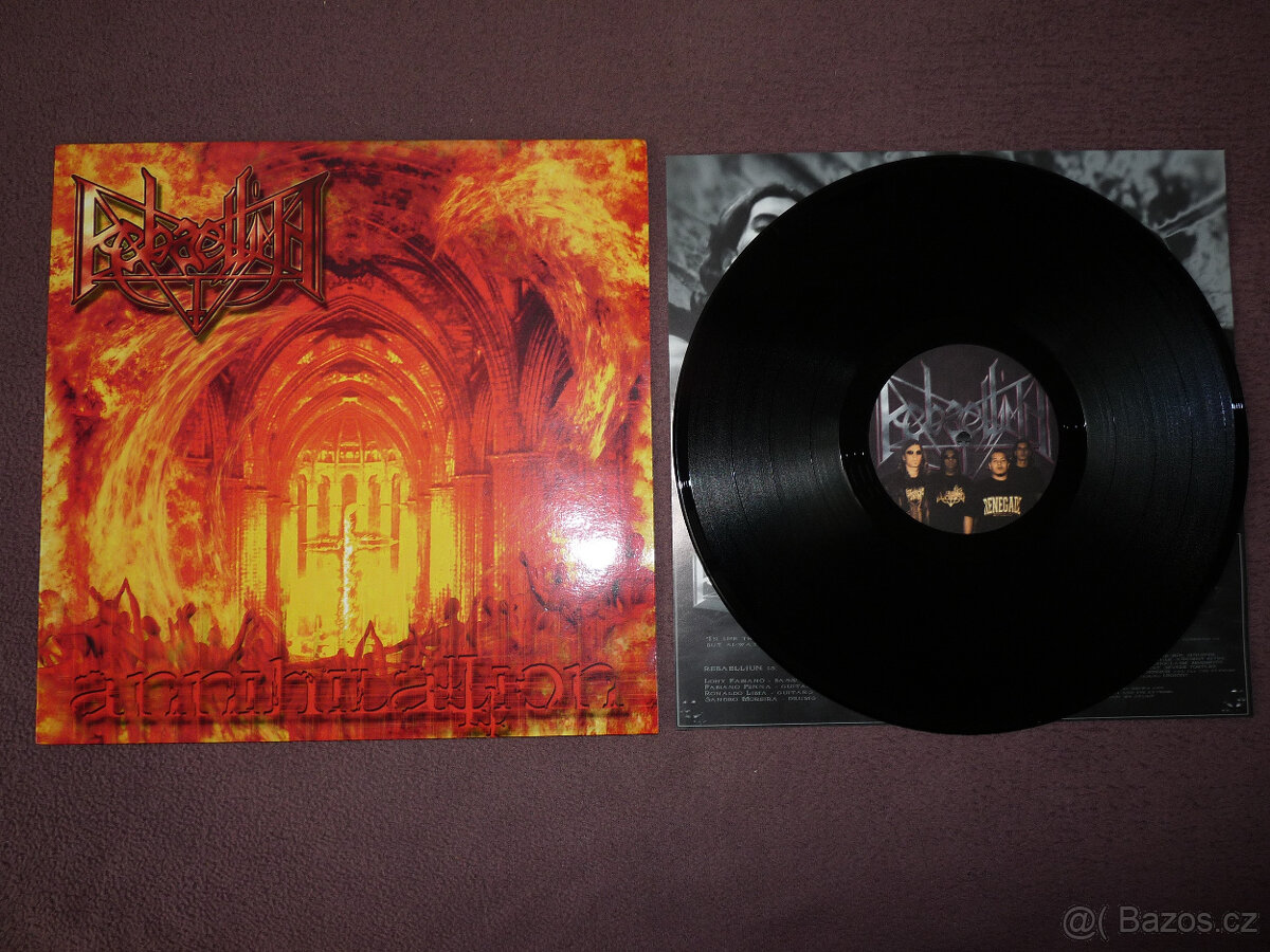 prodám LP REBAELLIUN-Annihilation 2001 1.vydání