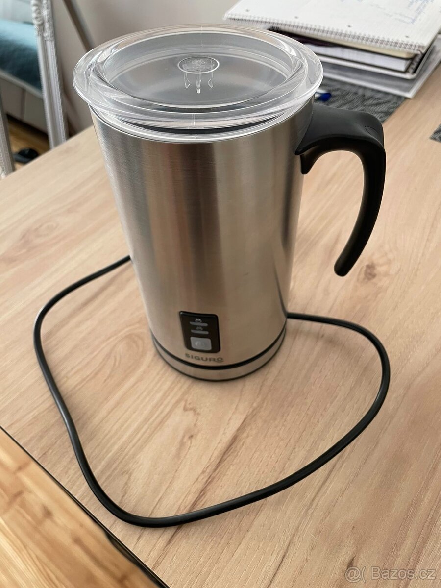 Prodám elektrický napěňovač mléka Siguro MF-M620SS Coffee Ti
