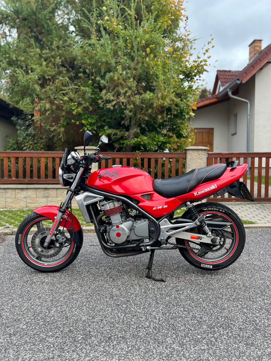 Kawasaki ER5, 25kw v TP, A2, otevřená na 37kw