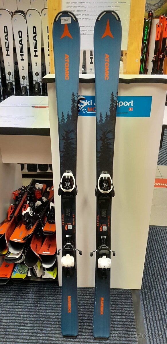 Atomic Maverick JR. + Atomic C6 GW, 150cm, 2024