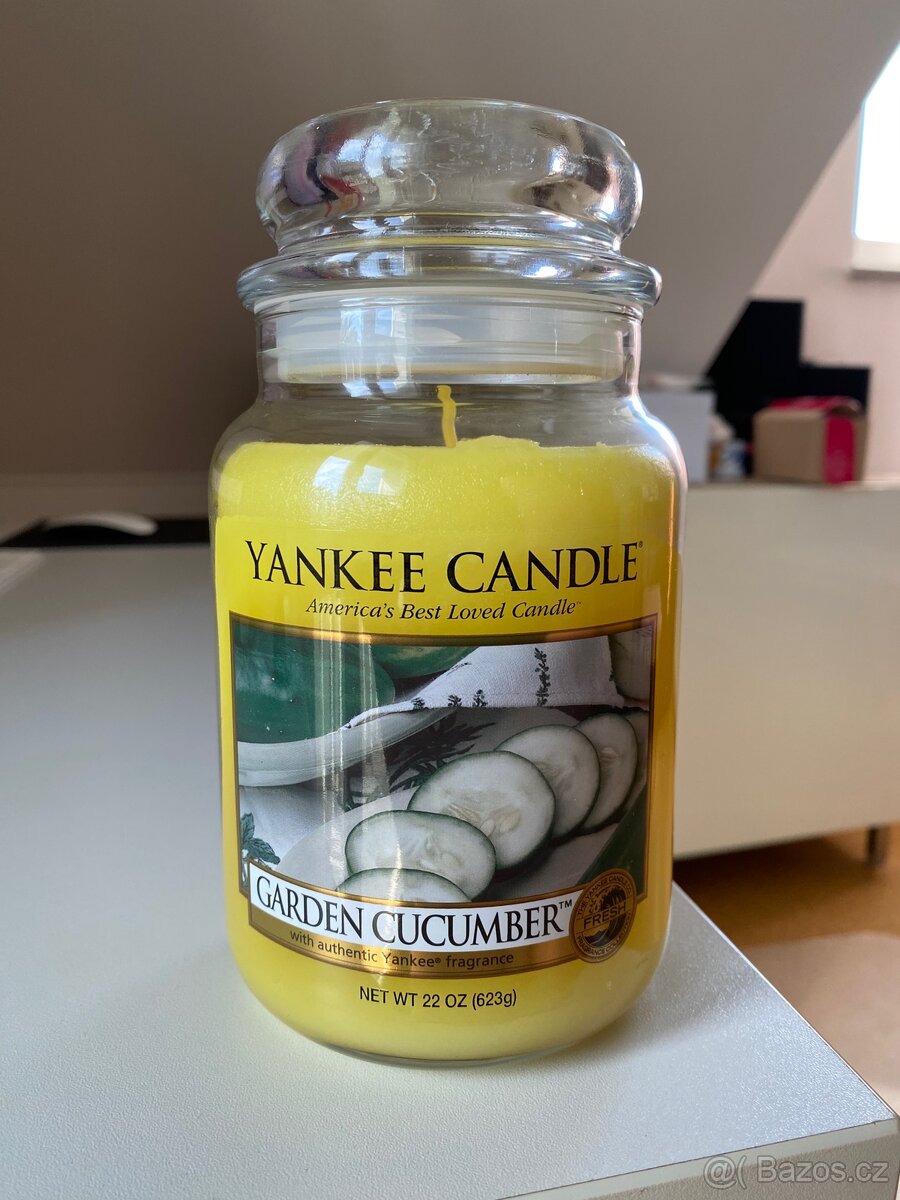 Yankee Candle Garden Cucumber velká svíčka 623 g