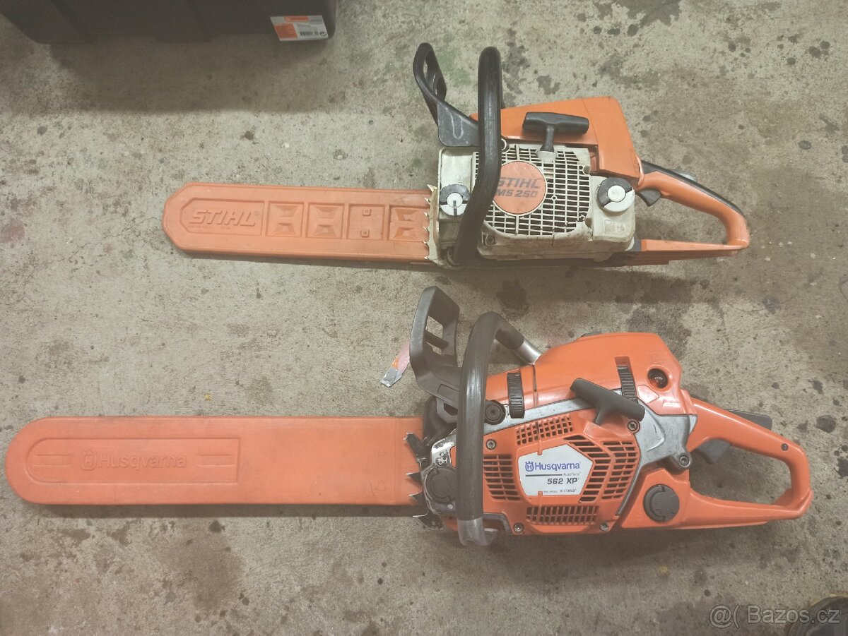Stihl ms 250 Husqvarna 562xp