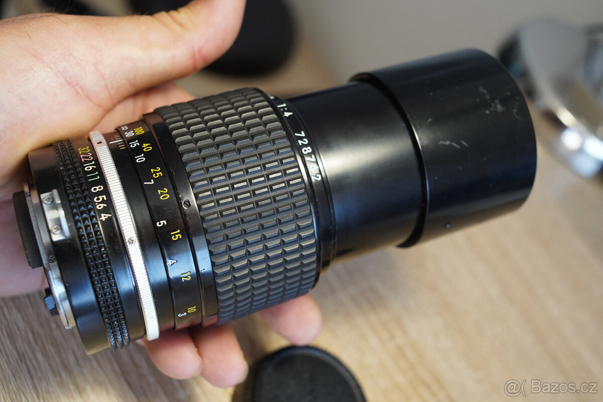 Objektiv Nikon Nikkor 200mm f/4 (pre-AI)