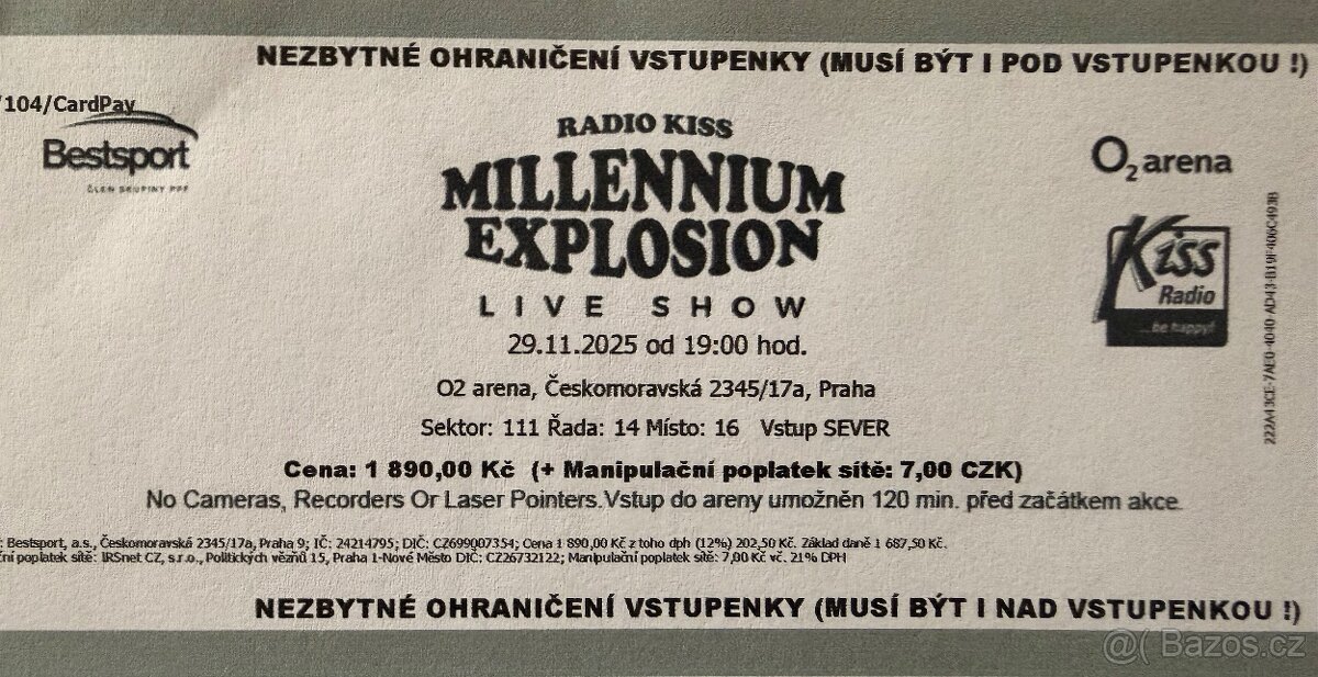 Millennium explosion