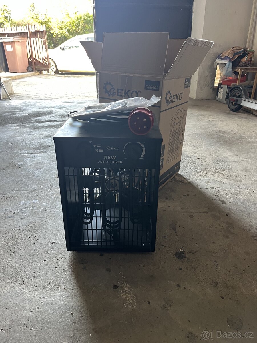 Geko 5kw, elektricke topeni