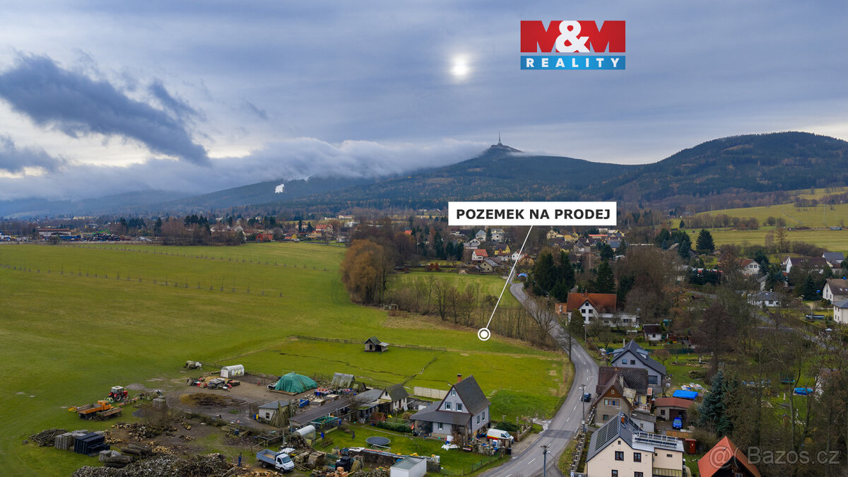 Prodej pozemku k bydlení, 1702 m², Liberec, ul. Ostašovská