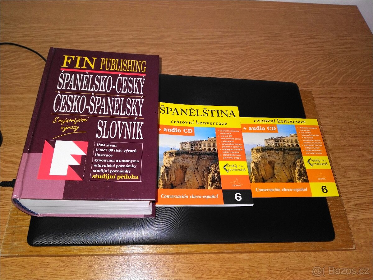 ČESKO-ŠPANĚLSKÝ SLOVNÍK, KONVERZACE S CD