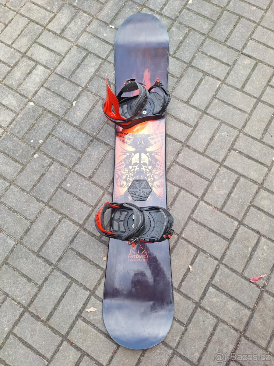 Snowboard Atomic 160cm s vázáním Nitro Team