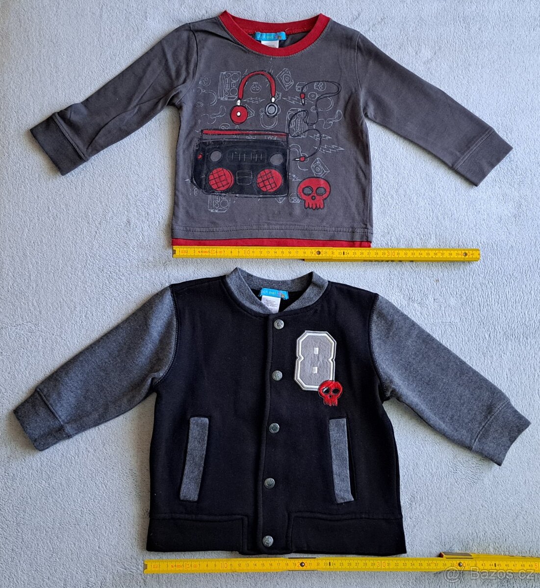 Prodám dětské tričko a kabátek zn. JACK and JILL