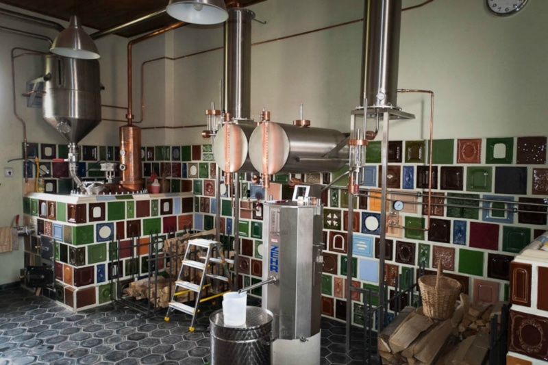 Technologie pěstitelské pálenice