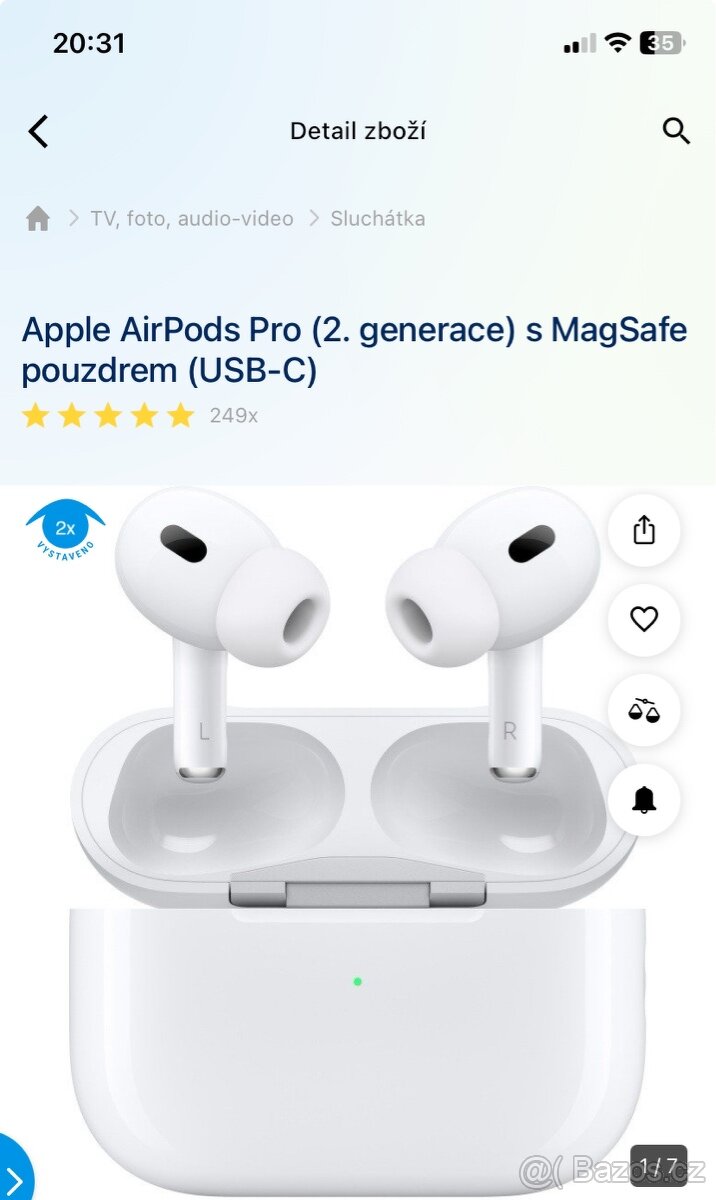 Apple AirPods 2. Generace