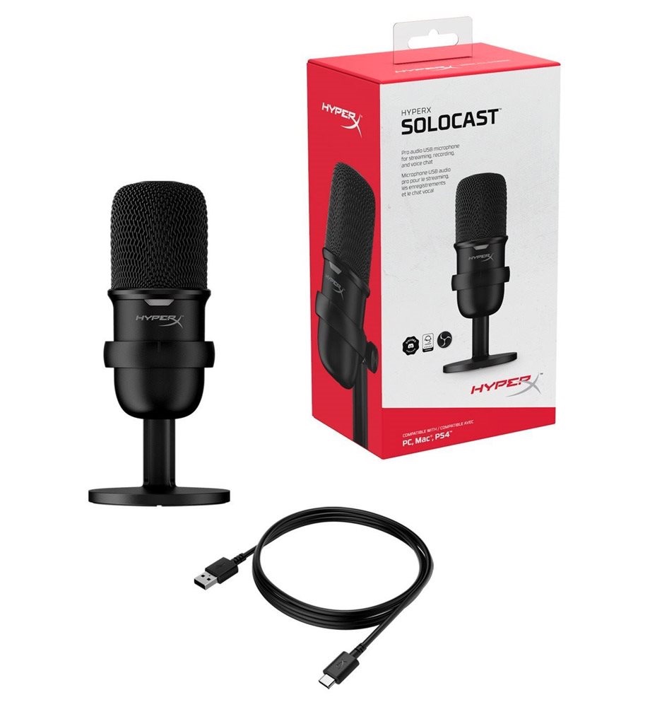Mikrofon HyperX SoloCast Black
