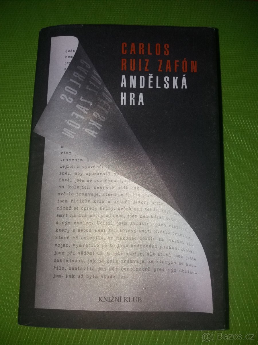 Kniha Andělská hra, Carlos Ruiz Zafón