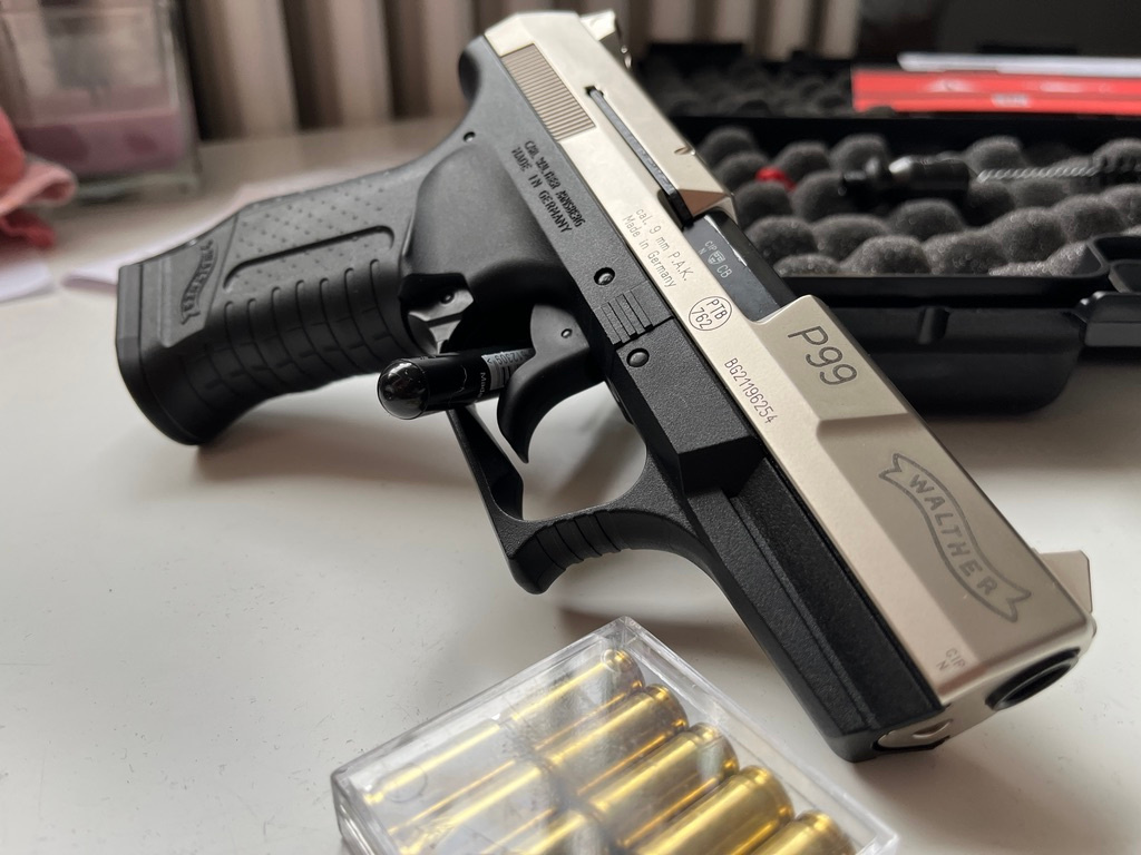 Plynová pistole Walther p99/REZERVACE/