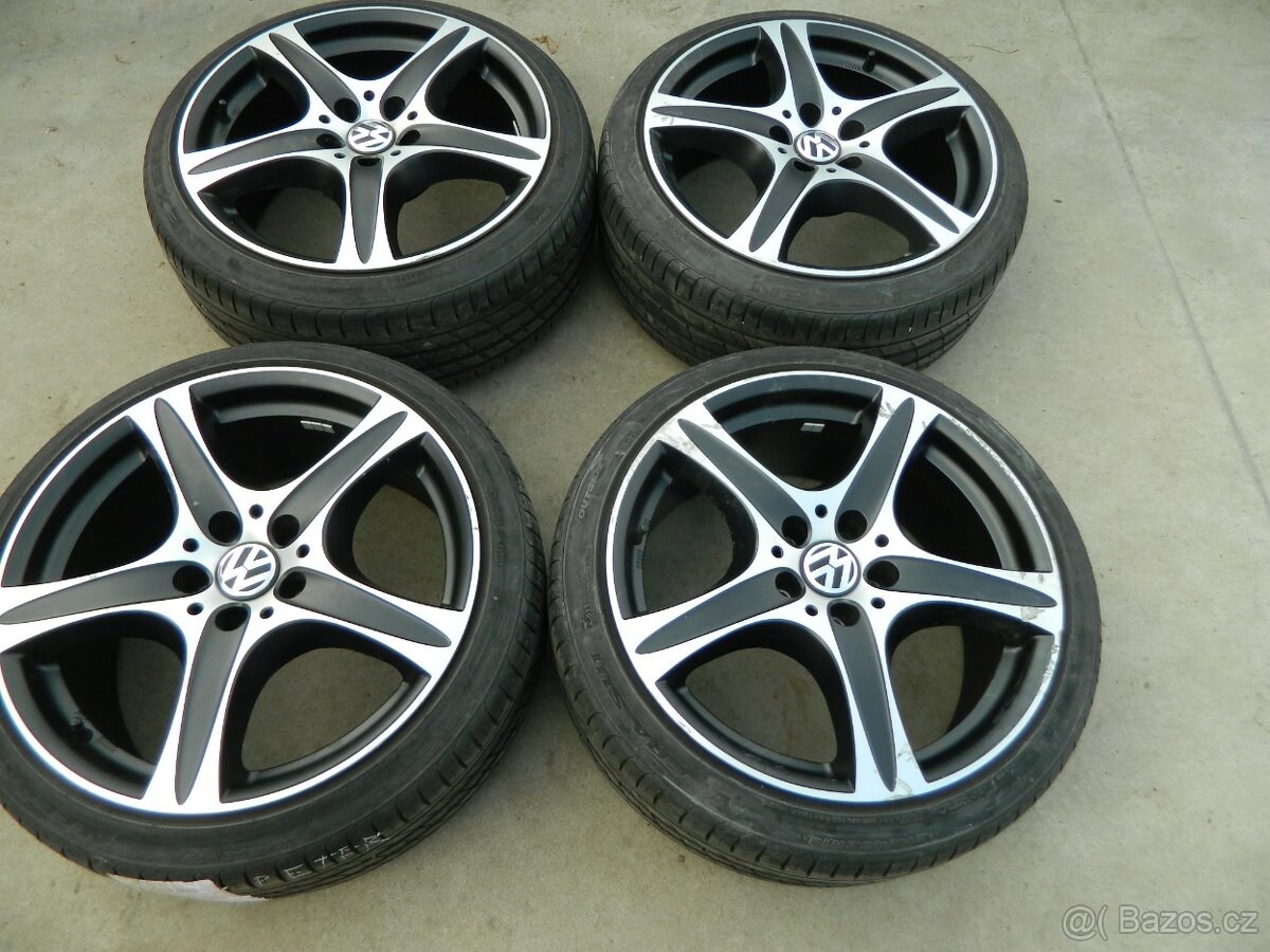 kola 5x112 +letní pneu r18 Golf VII