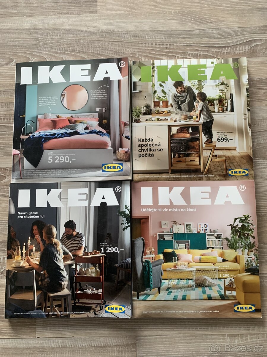 Katalogy IKEA komplet 2009-2021