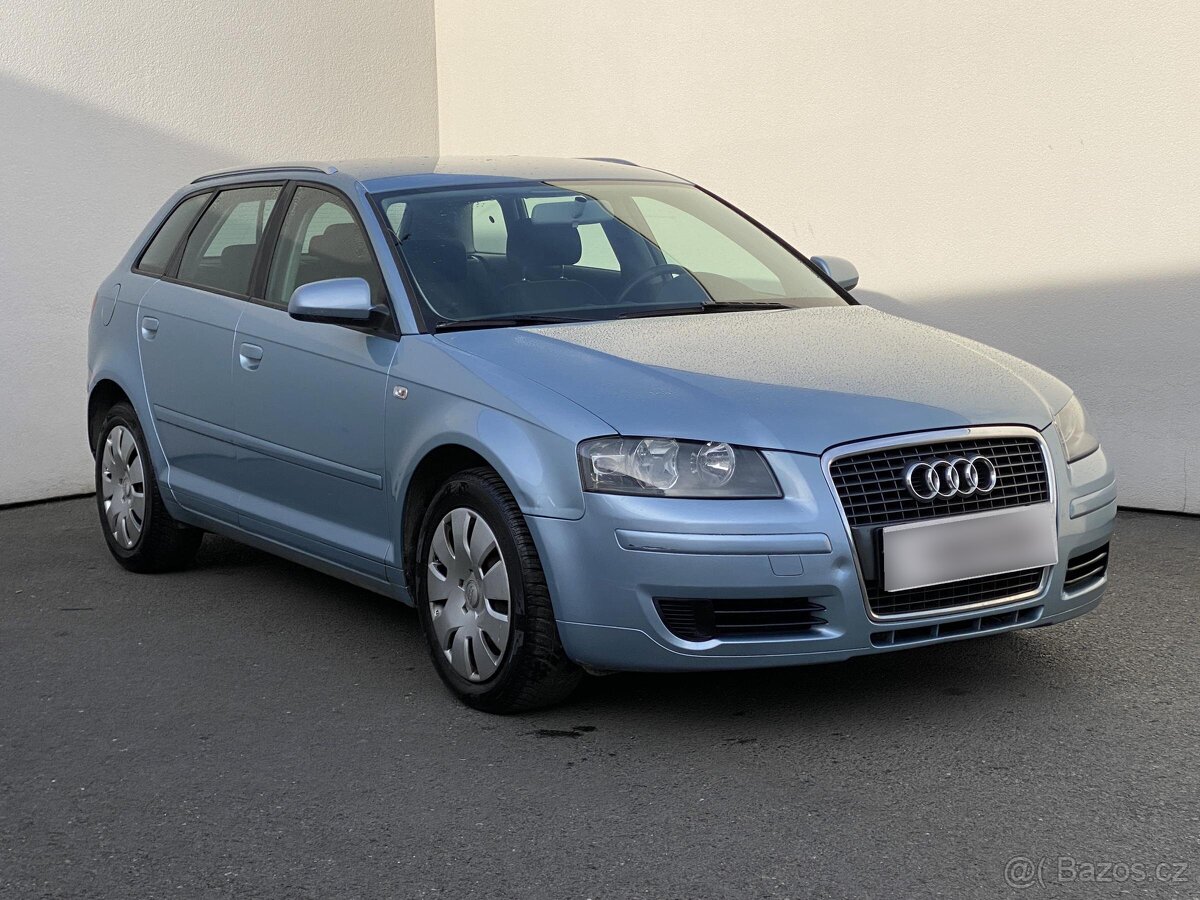 Audi A3 1.6i , 75 kW benzín, 2006
