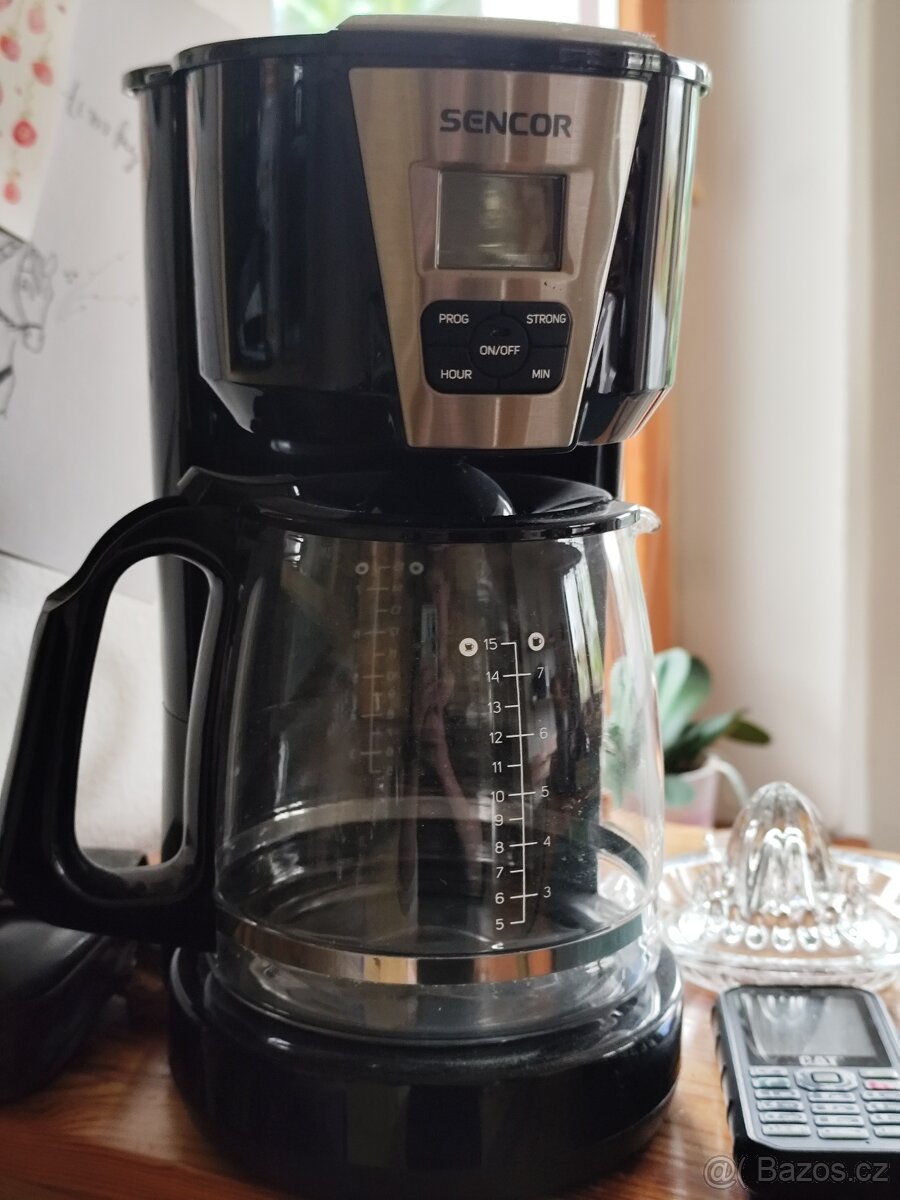 Elektrický překapávač na kávu Sencor
