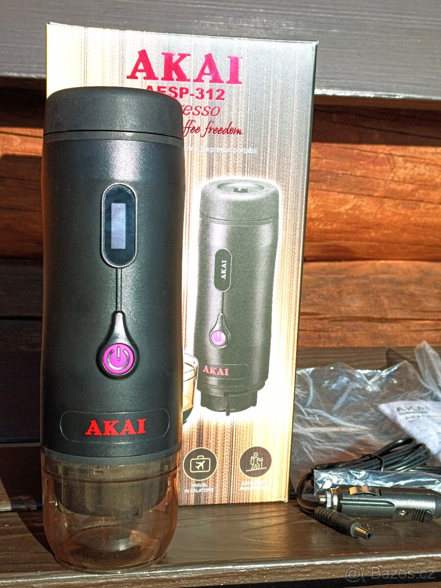 AKAI AESP-312 přenosný kávovar nespresso-klasika