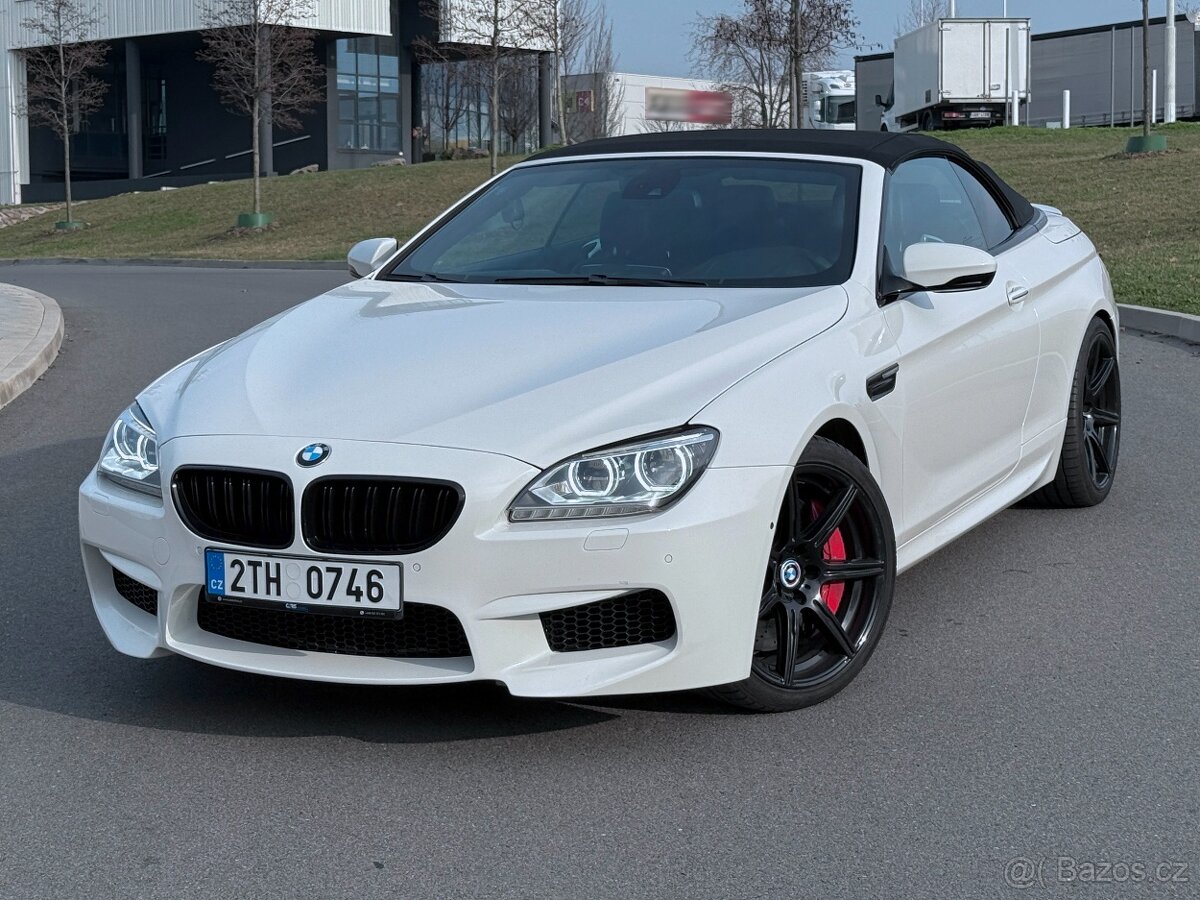 BMW M6 F12. Vyjimečný stav, výbava a nízký nájezd.