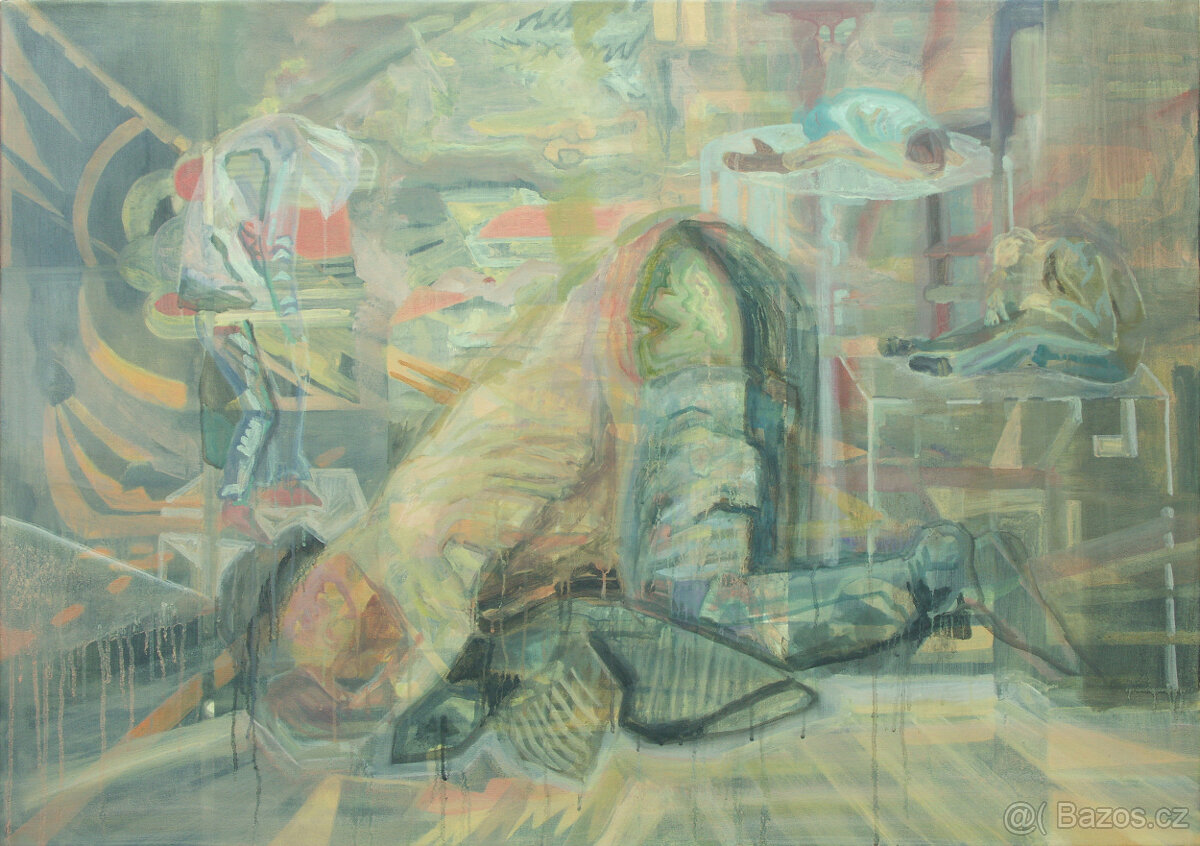 Obraz malba painting American dream