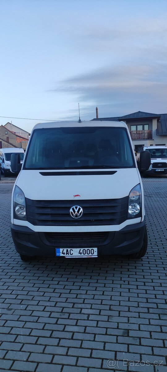 Volkswagen Crafter double kabina valník