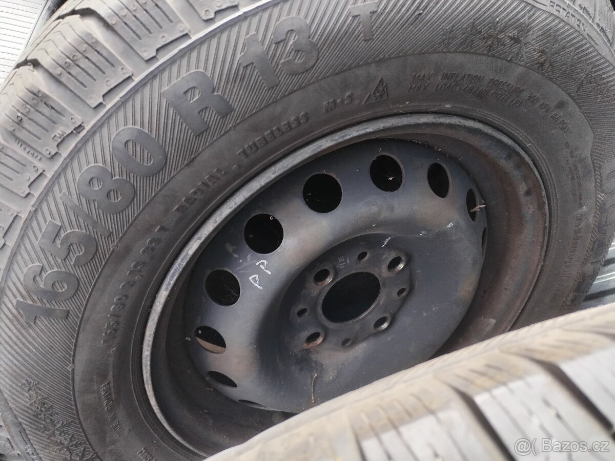 Kola 165/80 R13 disky 4x98 FIAT
