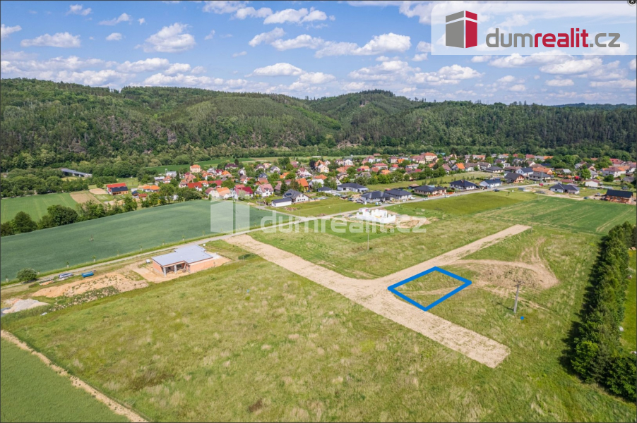 prodej stavebního pozemku 955 m2, Kácov, ul. K Farářství, ok