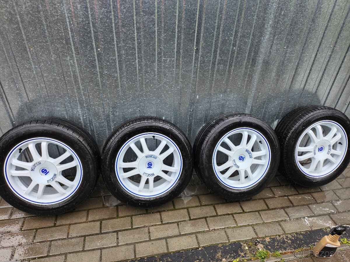Alu kola 5x100 R16 s pneu 205/55 R16