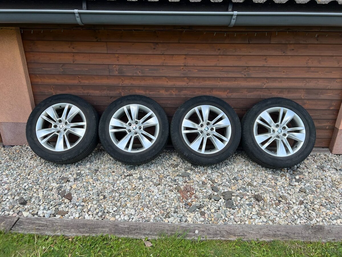 alu kola škoda kodiaq R18 235/55/18