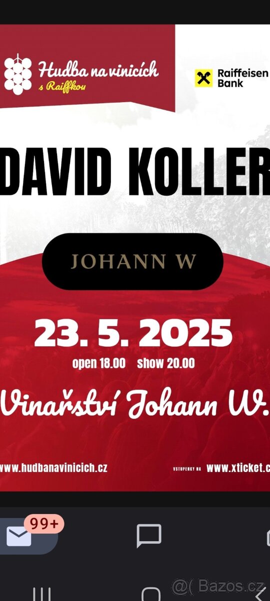 23.5. DAVID KOLLER KONCERT