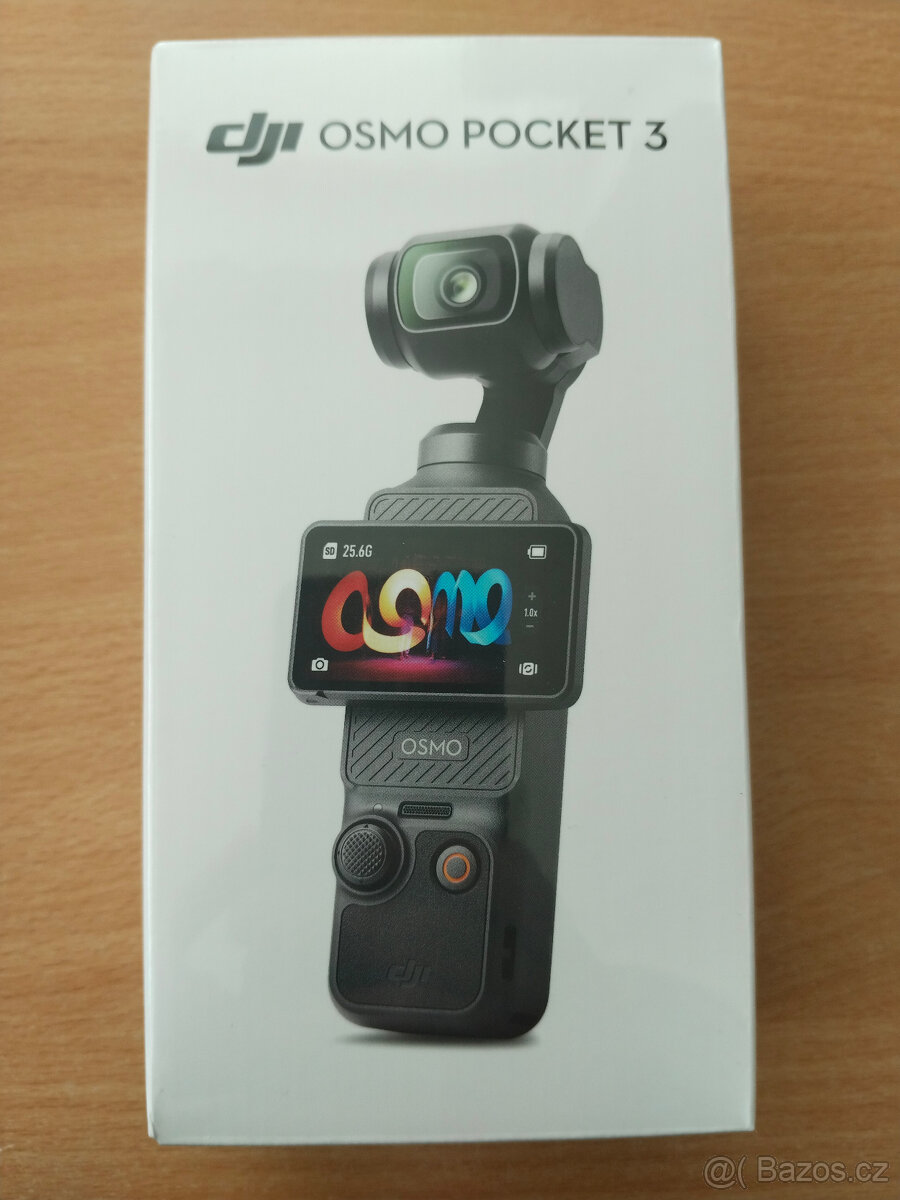 Nová kamera + stabilizátor, DJI Osmo Pocket 3