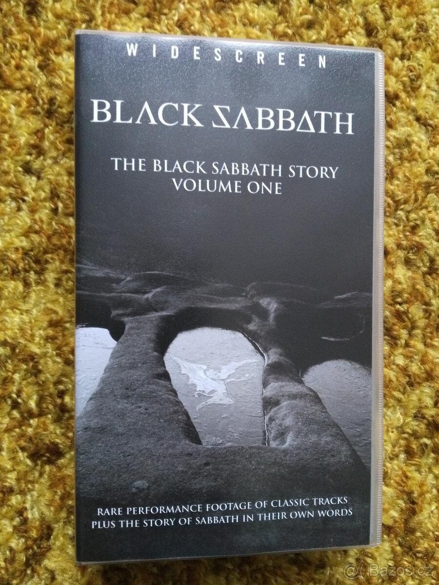 VHS Black Sabbath - The Black Sabbath Story Vol. 1