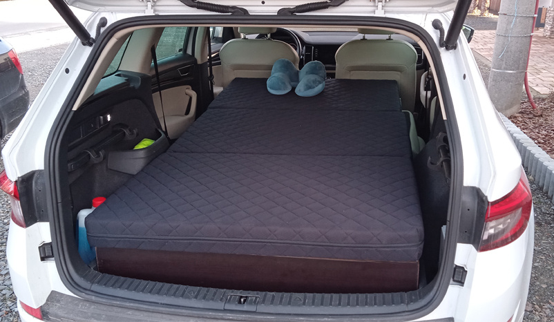 Spací vestavba do Škody octavia 2/3 combi a Kodiaq