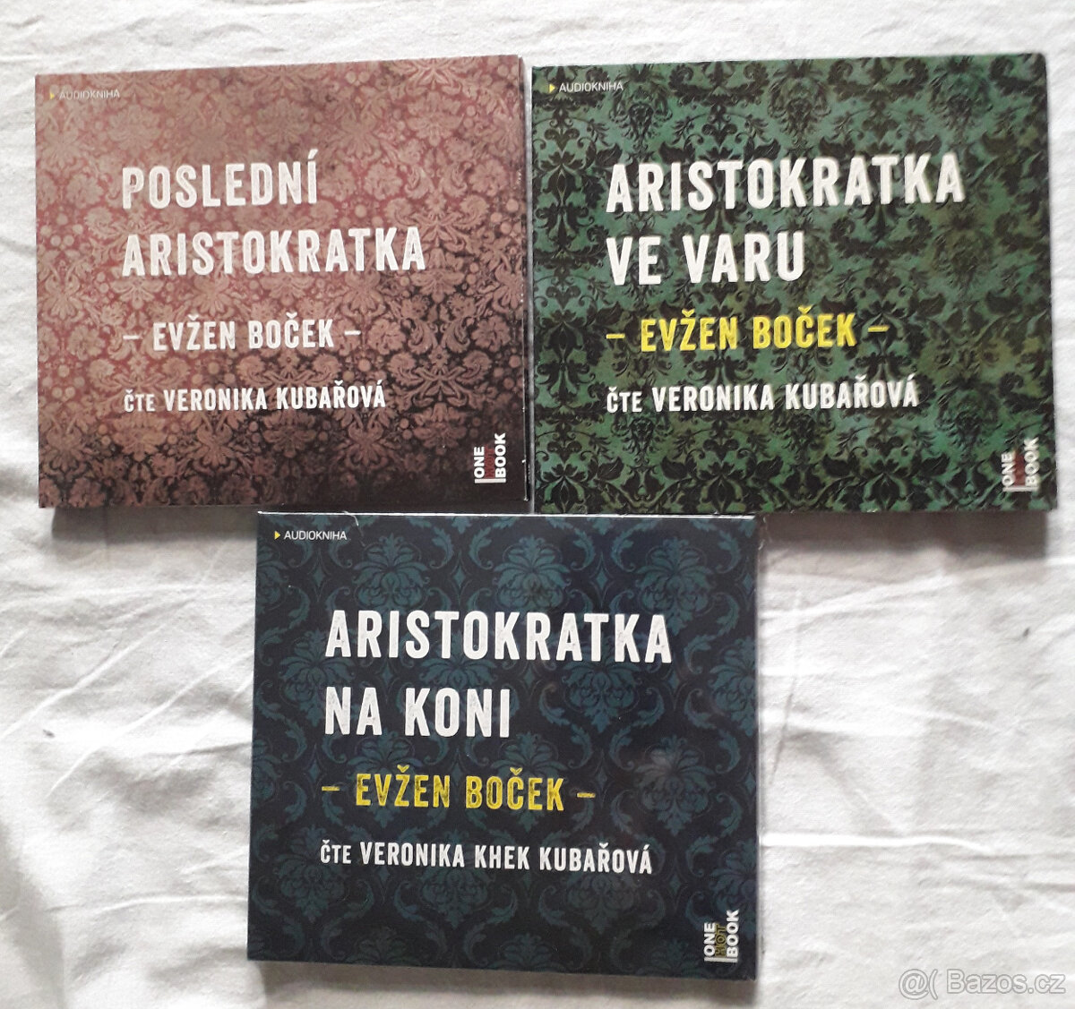 Audioknihy (CD) série Aristokratka od Evžena Bočka