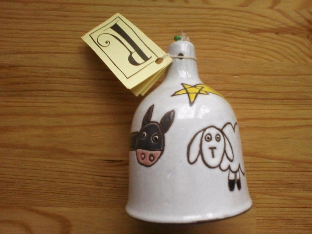 Krásný zvonek, originál, ruční práce charita, zcela nový