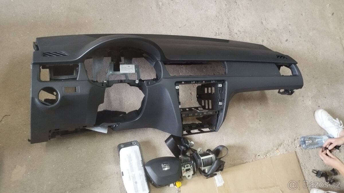 Airbagová sada Seat Toledo s originální deskou