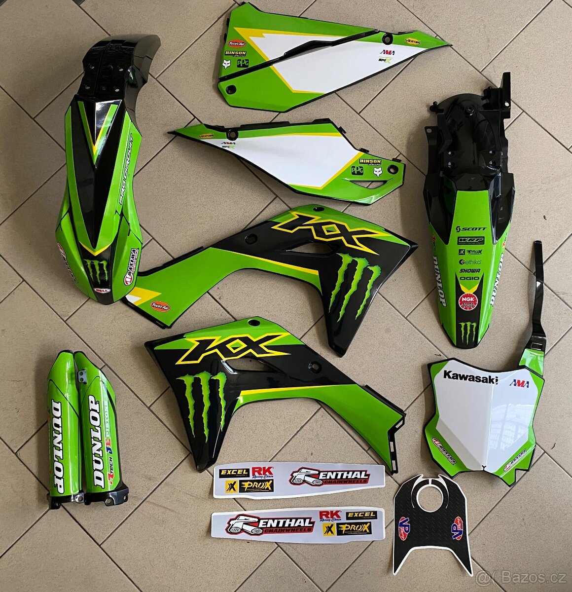 Motokrosové plasty