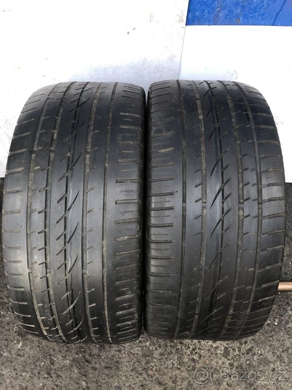 Pneu letní 2ks Continental 295 45 19 vz. cca 3mm
