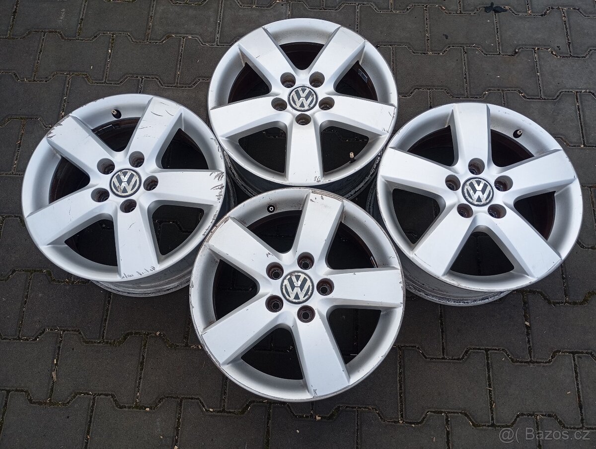Originální alu kola volkswagen 5x112 r16
