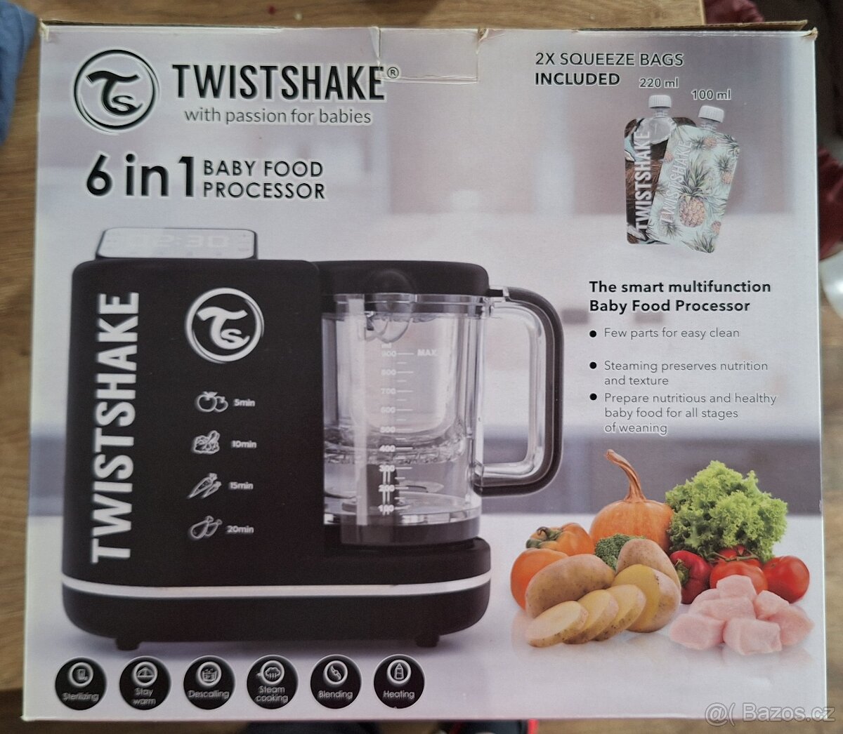 Twistshake na přípravu jídla