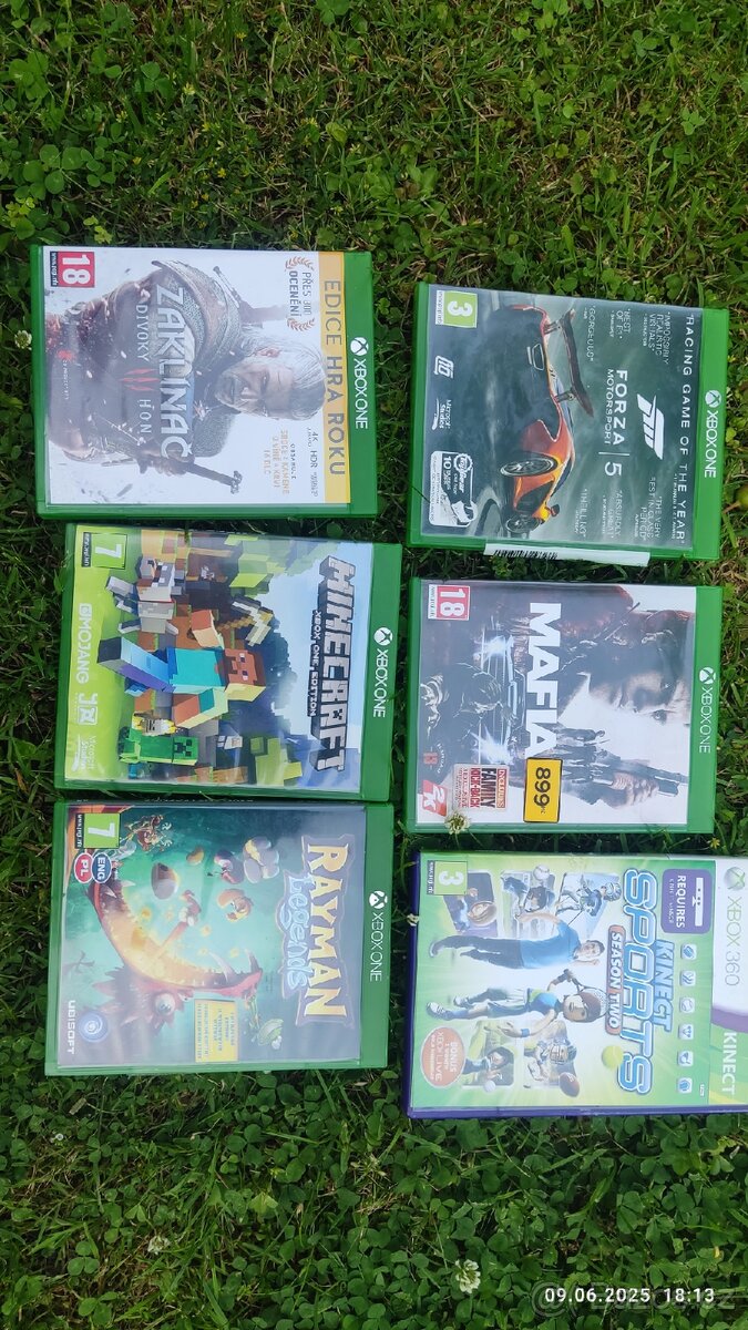 Prodám hry na Xbox One