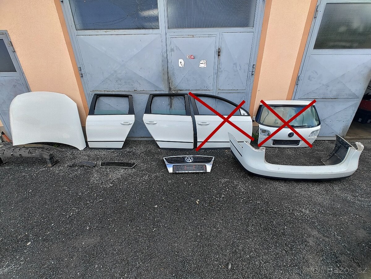 Karosářské díly Passat B6 combi - LB9A