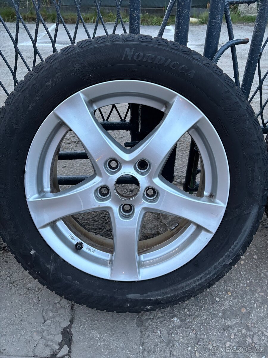 Borbet R16 + zimní pneu