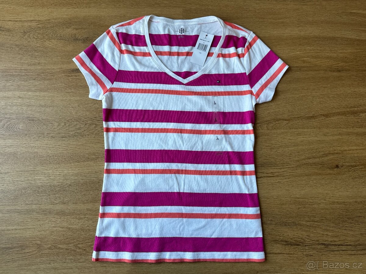 NOVÉ dámské triko Tommy Hilfiger, vel. L, s visačkou