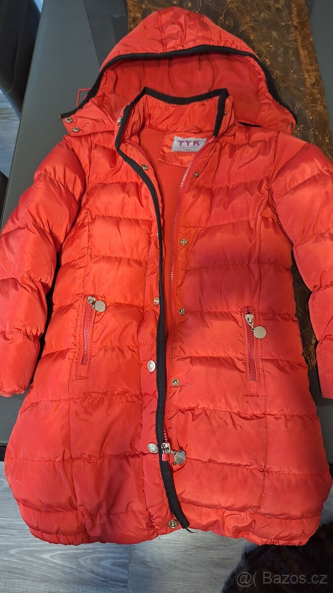 Dlouhý zimní kabátek