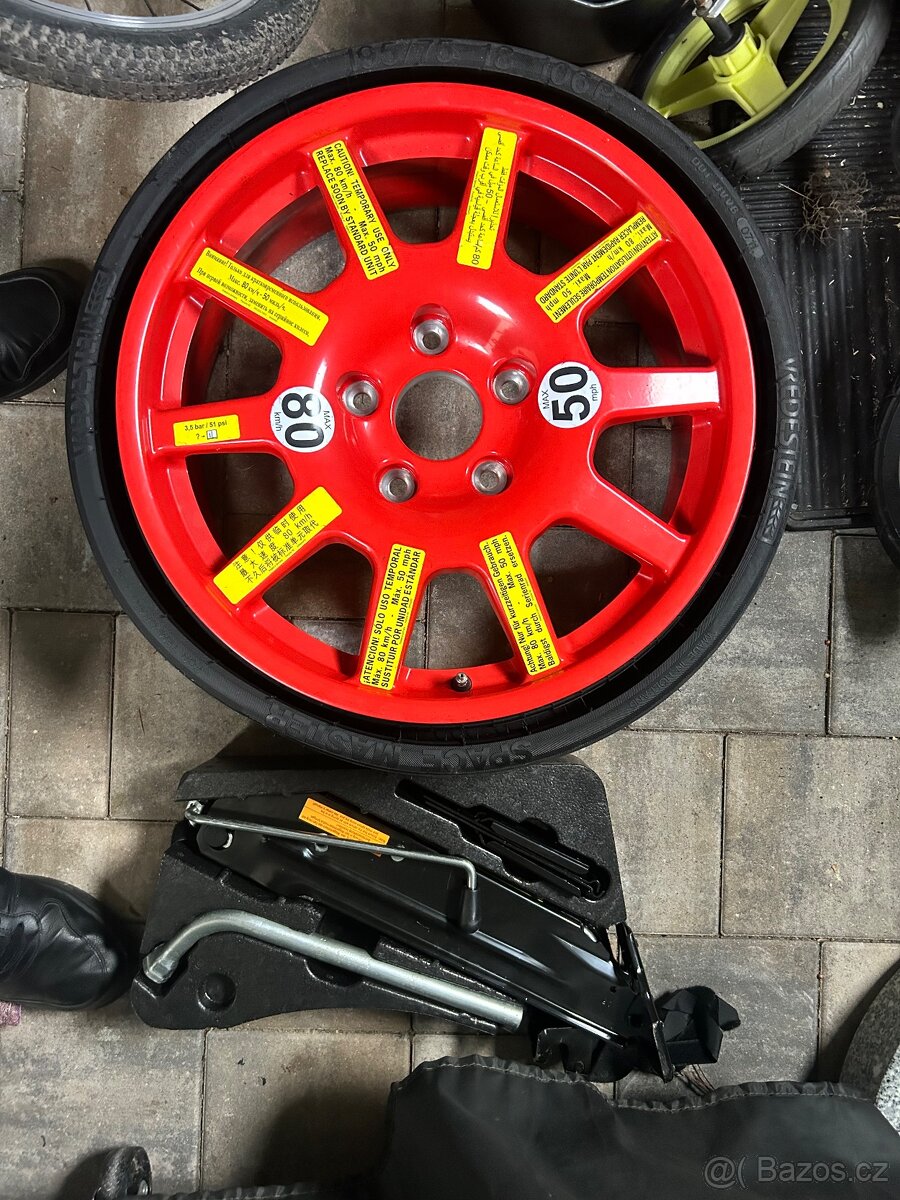 Dojezdové kolo 5x130 R18 Volkswagen, Audi, Porsche