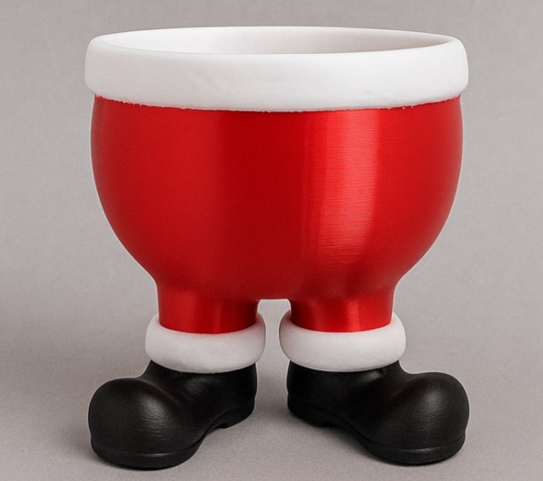 Vánoční dekorace Santa Claus miska.