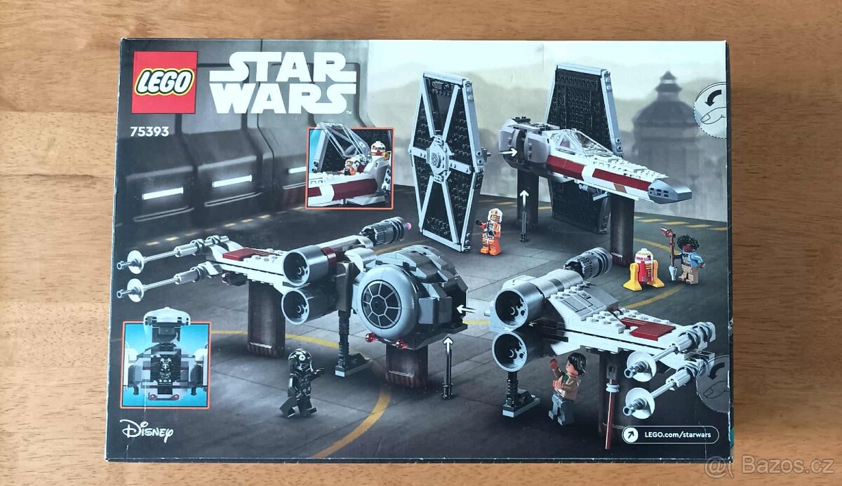 LEGO 75393 Stíhačka TIE a X-wing, kombinovaná stavebnice