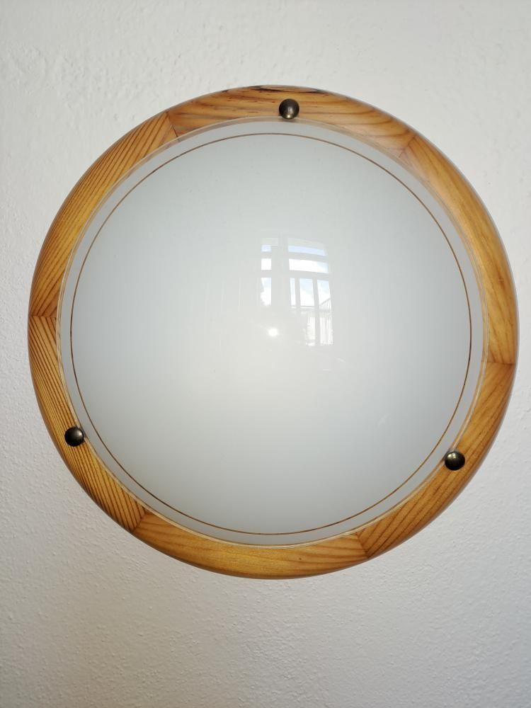 2x stropní světlo/svítidlo Top Light dřevo